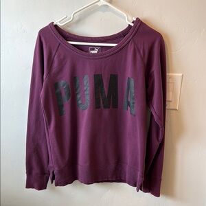 PUMA Plum Crewneck Sweatshirt